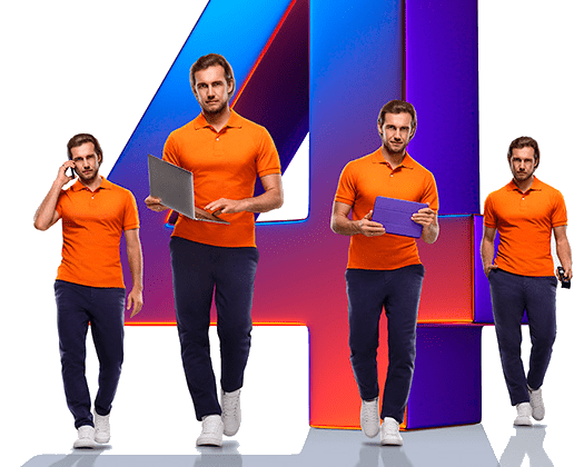 Великолепная четверка Ростелеком в деревня Седяш (Пермский край)